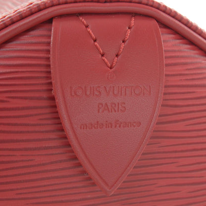 Louis Vuitton Epi Speedy 30 Red 5 of 7