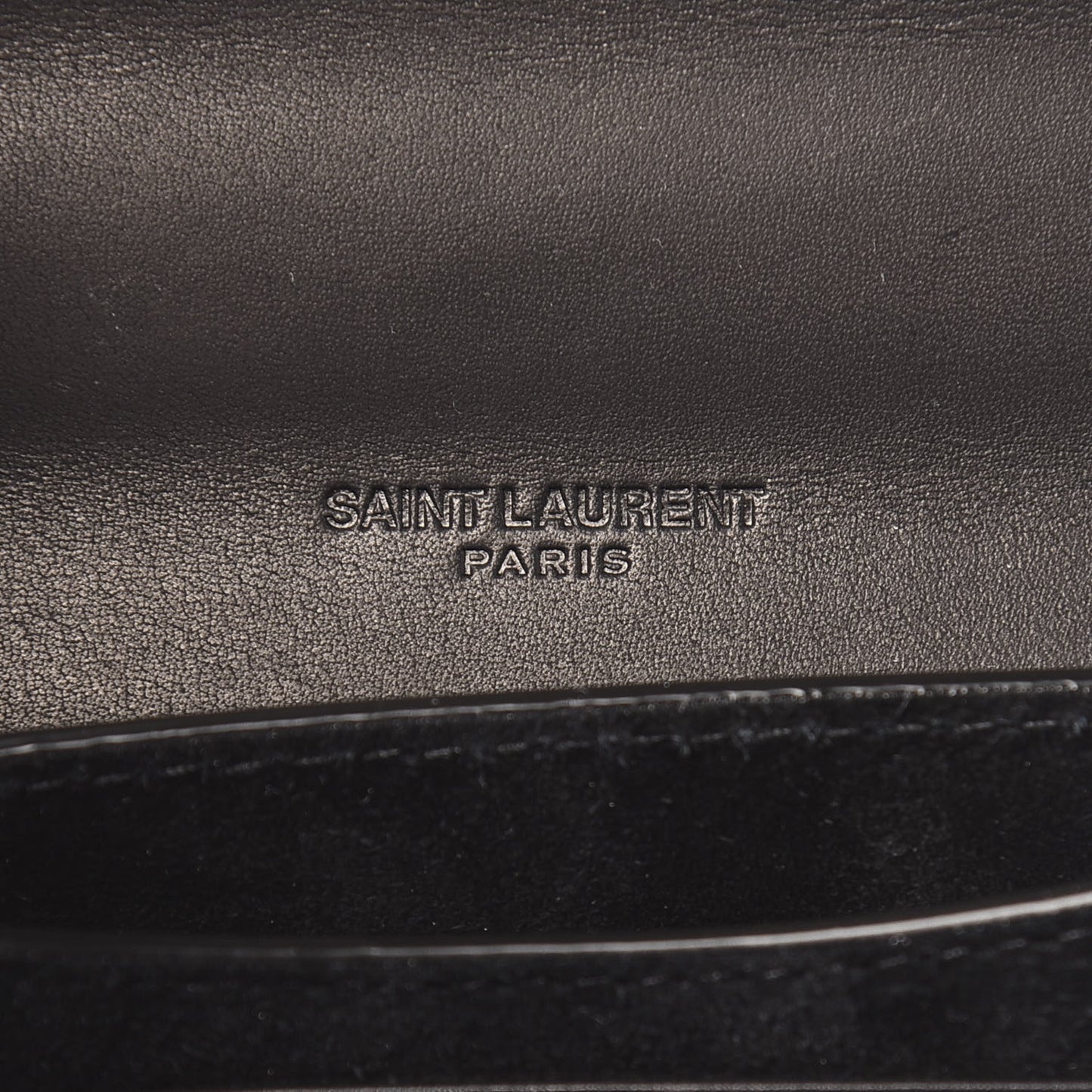 Smooth Calfskin Mini Classic Monogram Kaia Satchel Black
