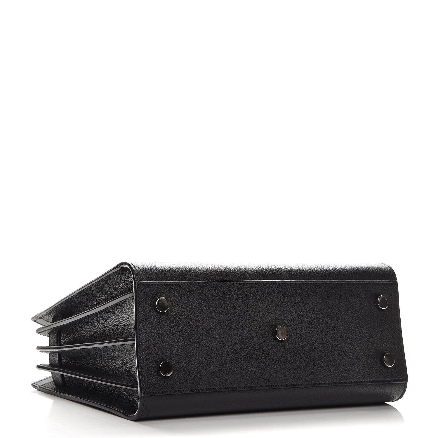 Saint Laurent Grained Calfskin Baby Sac De Jour Black 5 of 9