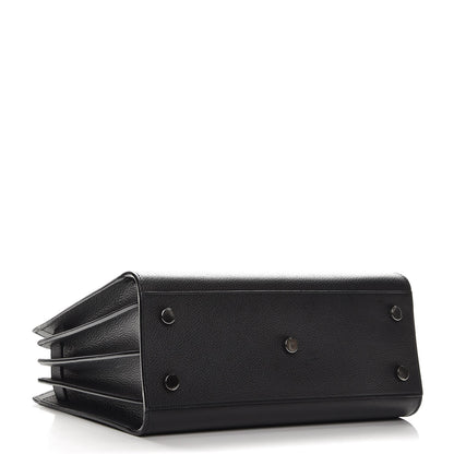 Saint Laurent Grained Calfskin Baby Sac De Jour Black 5 of 9