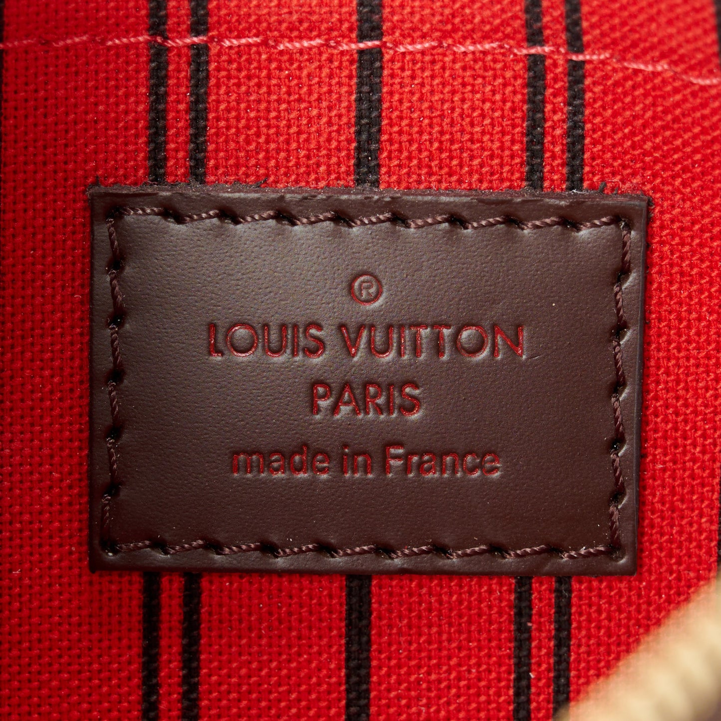 Damier Ebene Neverfull PM Pochette