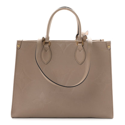 Louis Vuitton Empreinte Monogram Giant Onthego MM Tourterelle 1 of 9