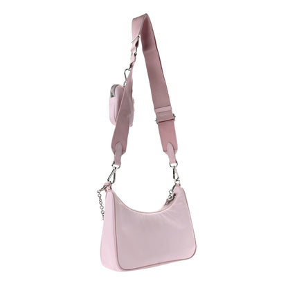 Prada Nylon Re-Edition 2005 Shoulder Bag Alabastro 2 of 4