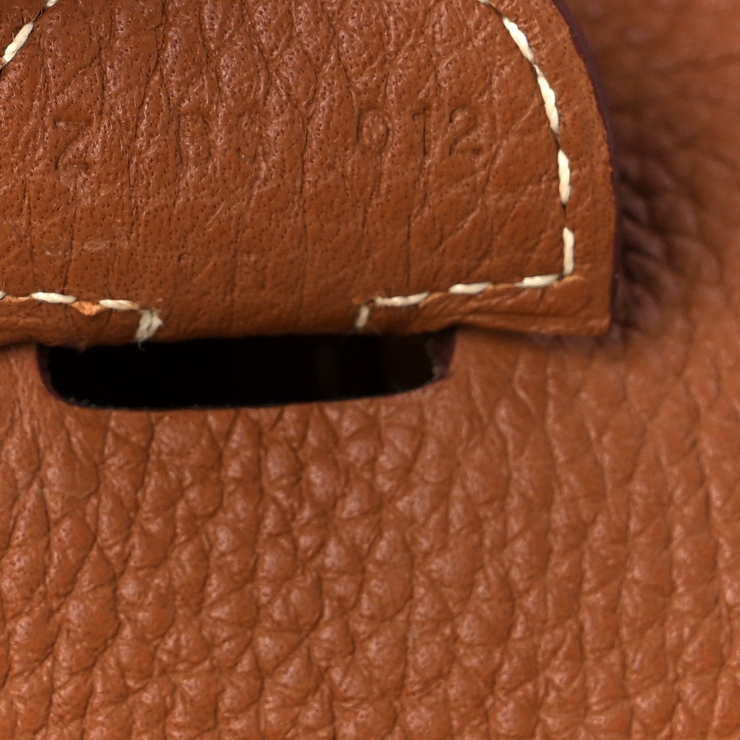 Hermes Taurillon Clemence Evelyne III PM Gold 7 of 12