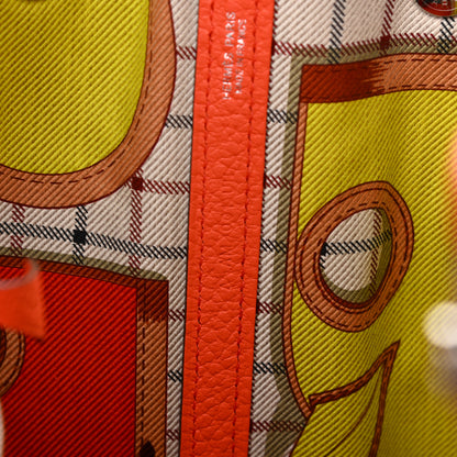 Hermes Negonda Garden Party 36 MM Orange Poppy 7 of 10