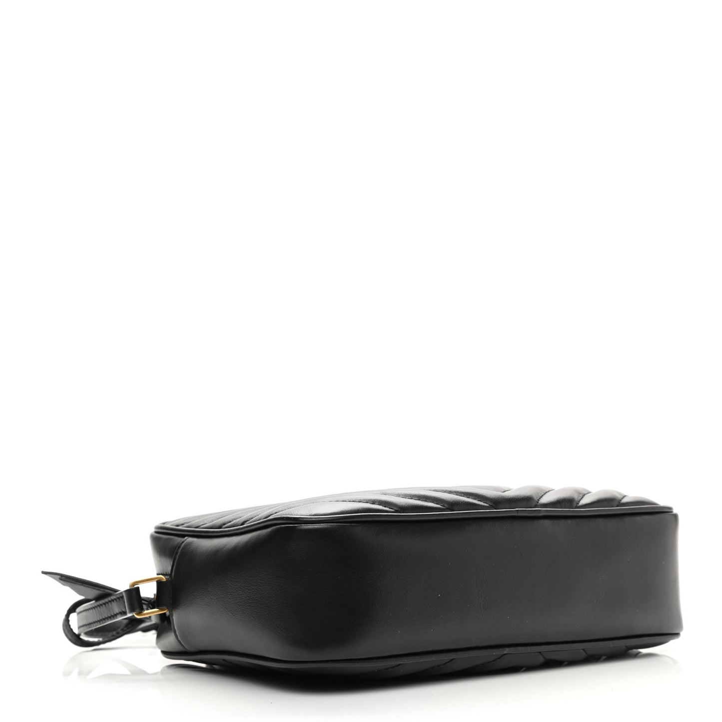 Calfskin Matelasse Monogram Lou Camera Bag Black