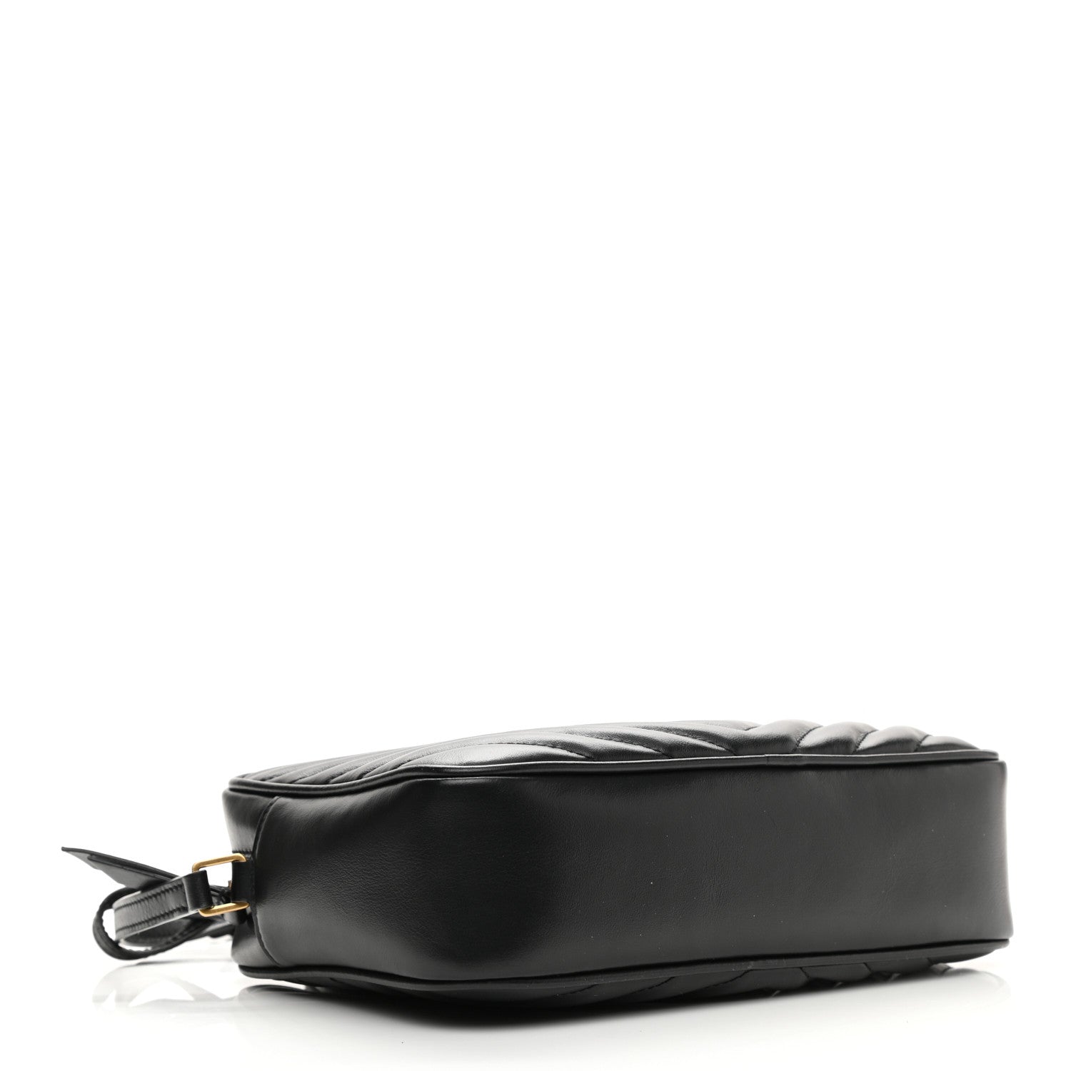 Saint Laurent Calfskin Matelasse Monogram Lou Camera Bag Black 4 of 10