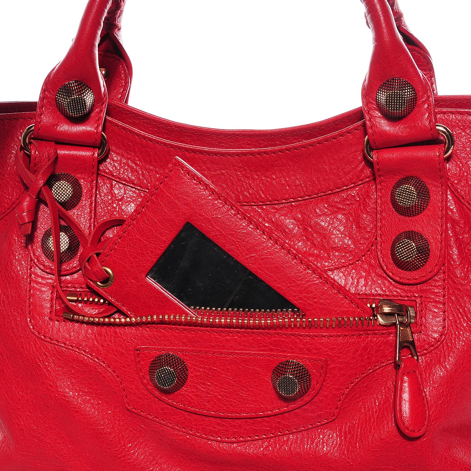 Balenciaga Agneau Giant 21 Rose Gold Hardware Velo Coquelicot 14 of 15