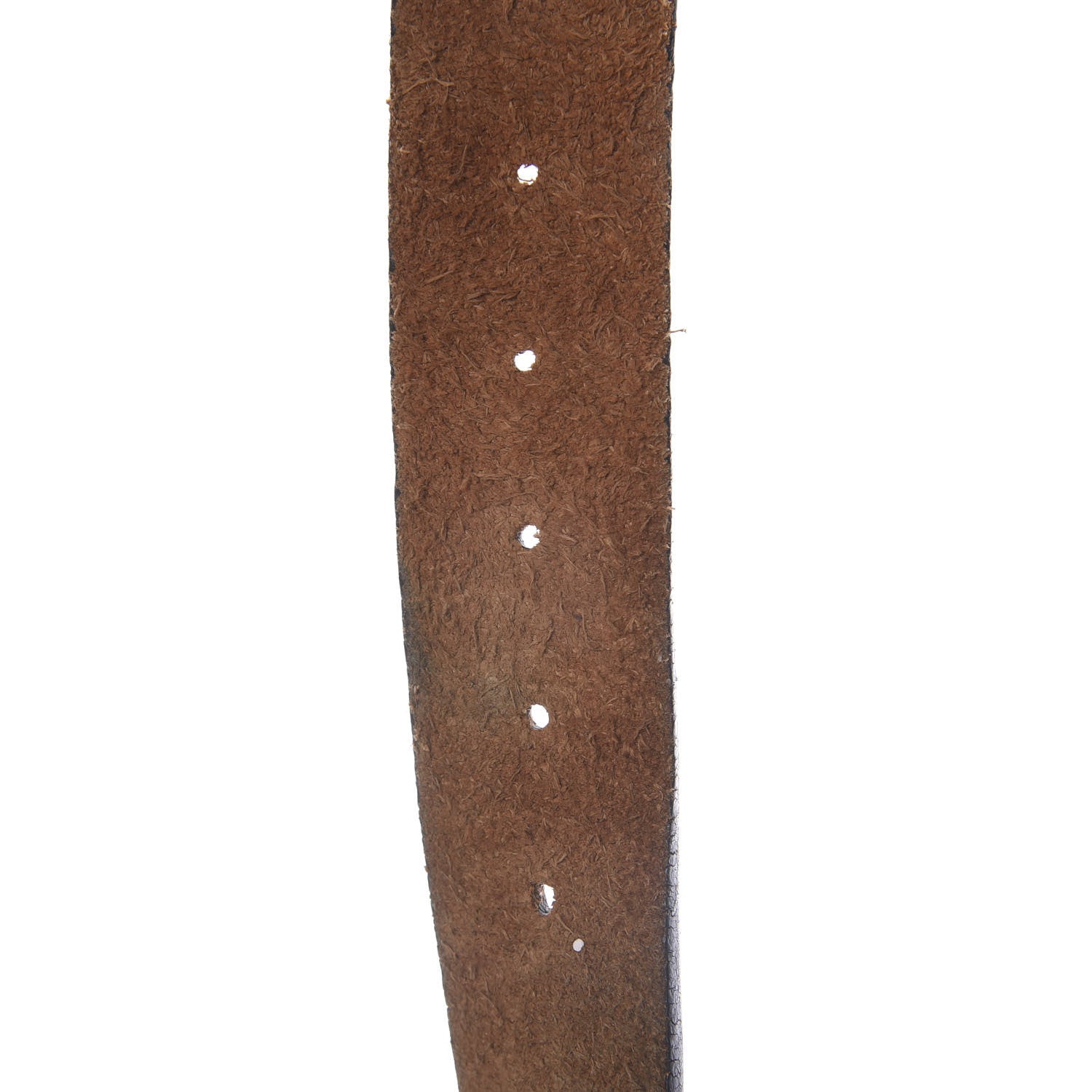 Gucci Calfskin Double G Belt 95 38 Dark Brown 5 of 5