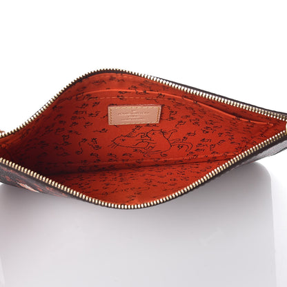 Louis Vuitton Catogram Neverfull MM GM Pochette Marron 5 of 7