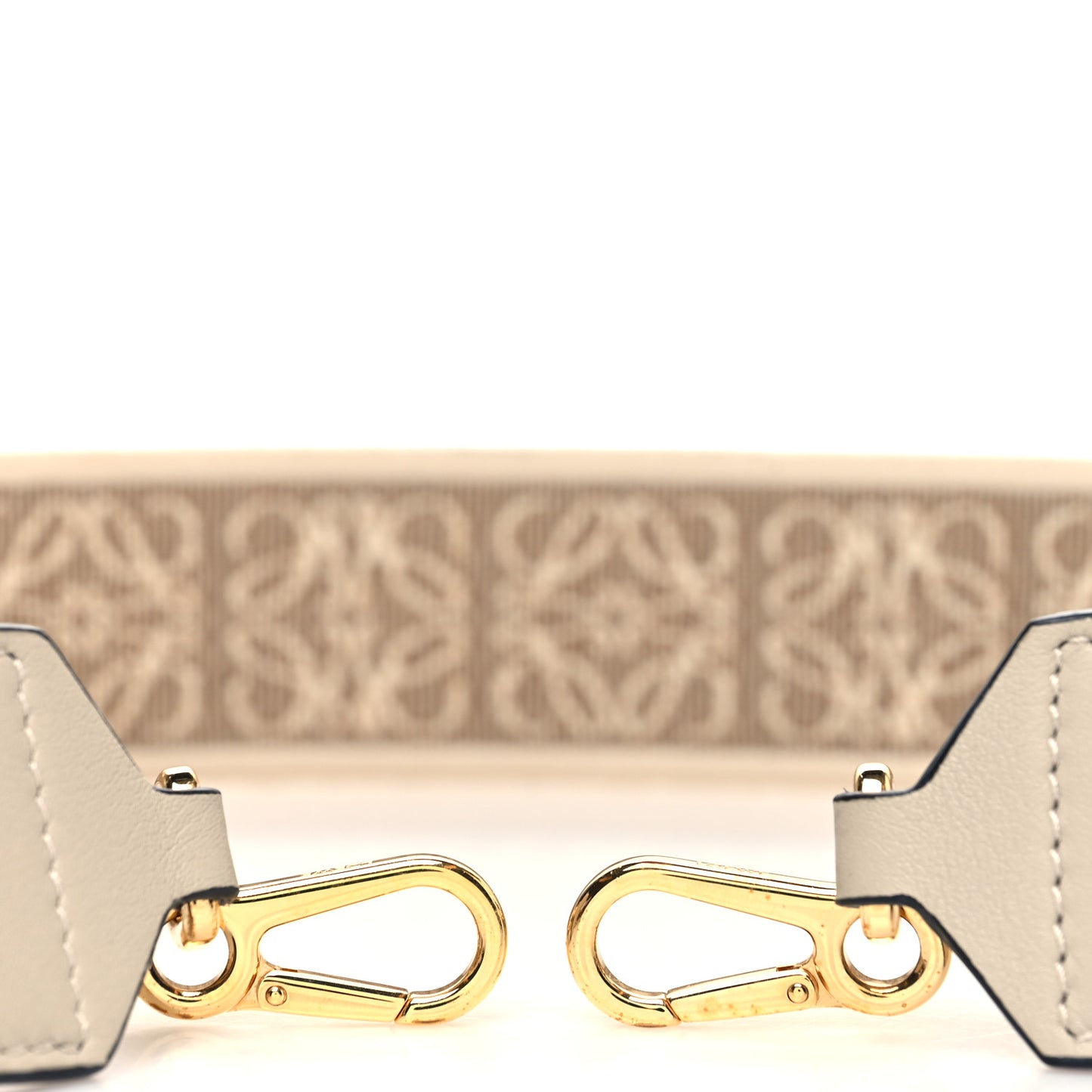 Calfskin Jacquard Anagram Strap Natural