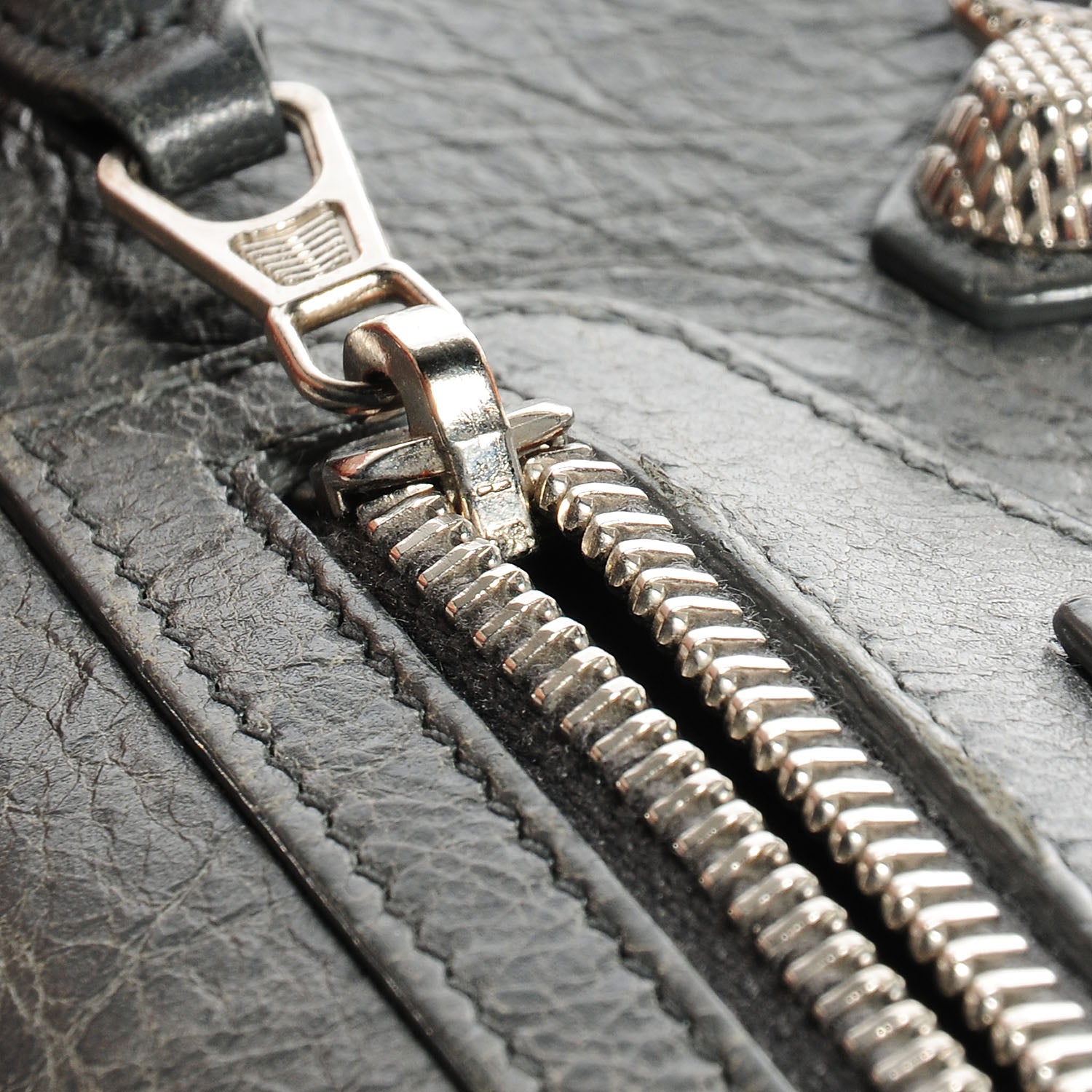 Balenciaga Agneau Giant 12 Silver Hardware Money Wallet Gris Tarmac 10 of 10