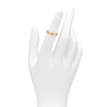 Cartier 18K Pink Gold 3.5mm LOVE Wedding Band Ring 49 5 2 of 4