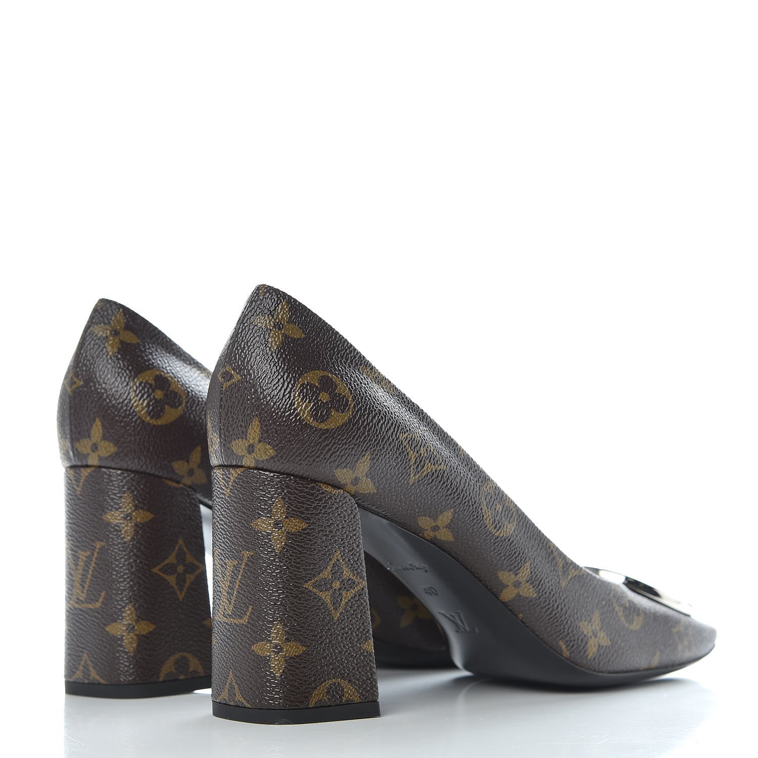 Louis Vuitton Monogram Madeleine Pumps 40 4 of 8