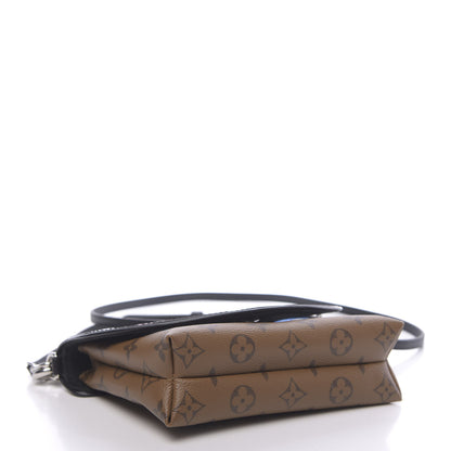 Louis Vuitton Reverse Monogram Kabuki Pochette Black 4 of 9