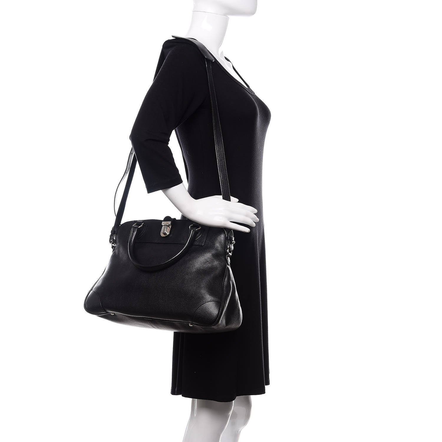 Marc Jacobs Lambskin Manhattan Tribeca Black 2 of 10