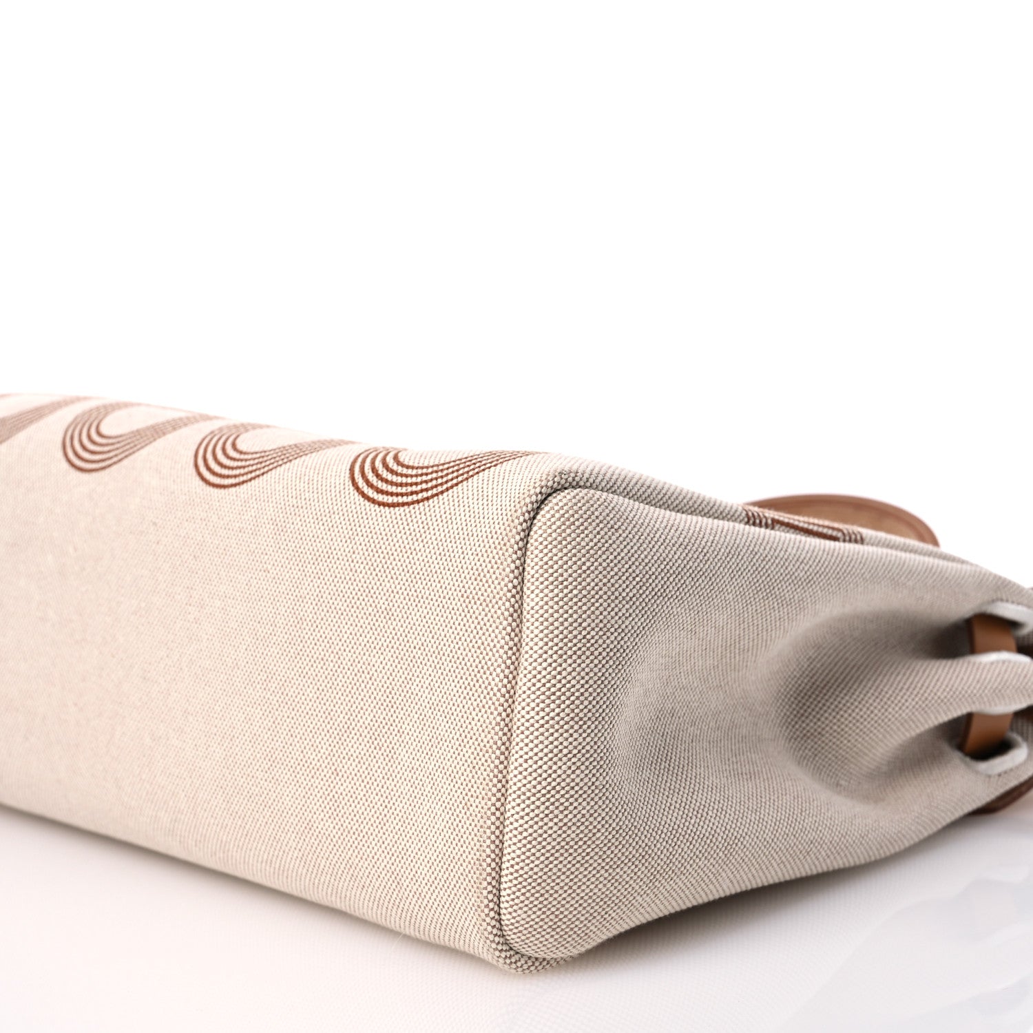 Hermes H Plume Canvas Vache Hunter Circuit 24 Herbag Zip Retourne 31 Naturel 11 of 13