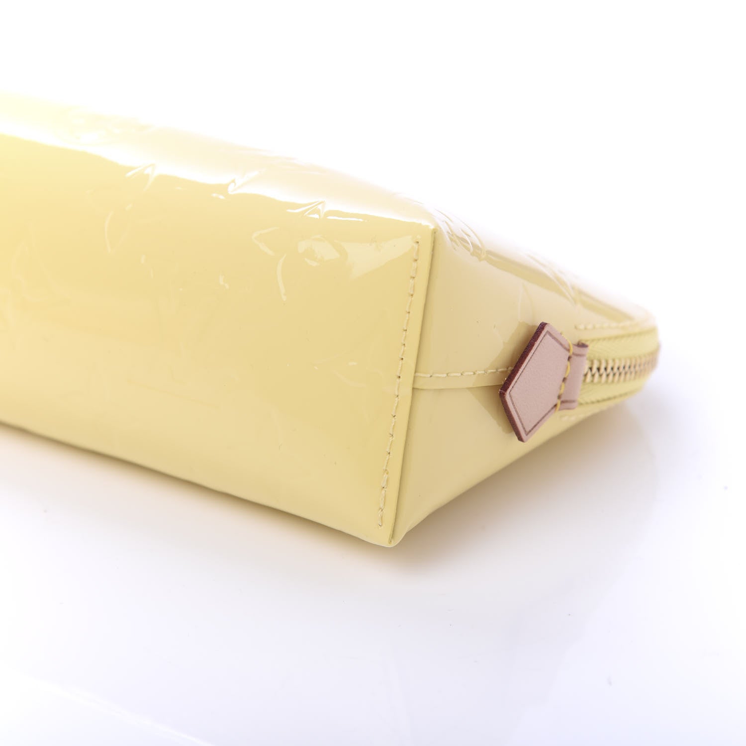 Louis Vuitton Vernis Cosmetic Pouch Citrine 7 of 9