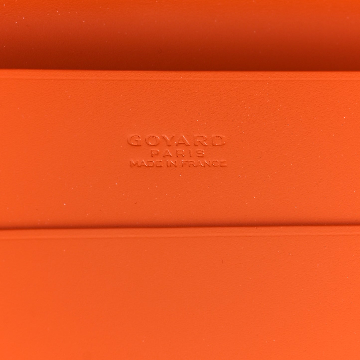Goyardine Richelieu Wallet Orange