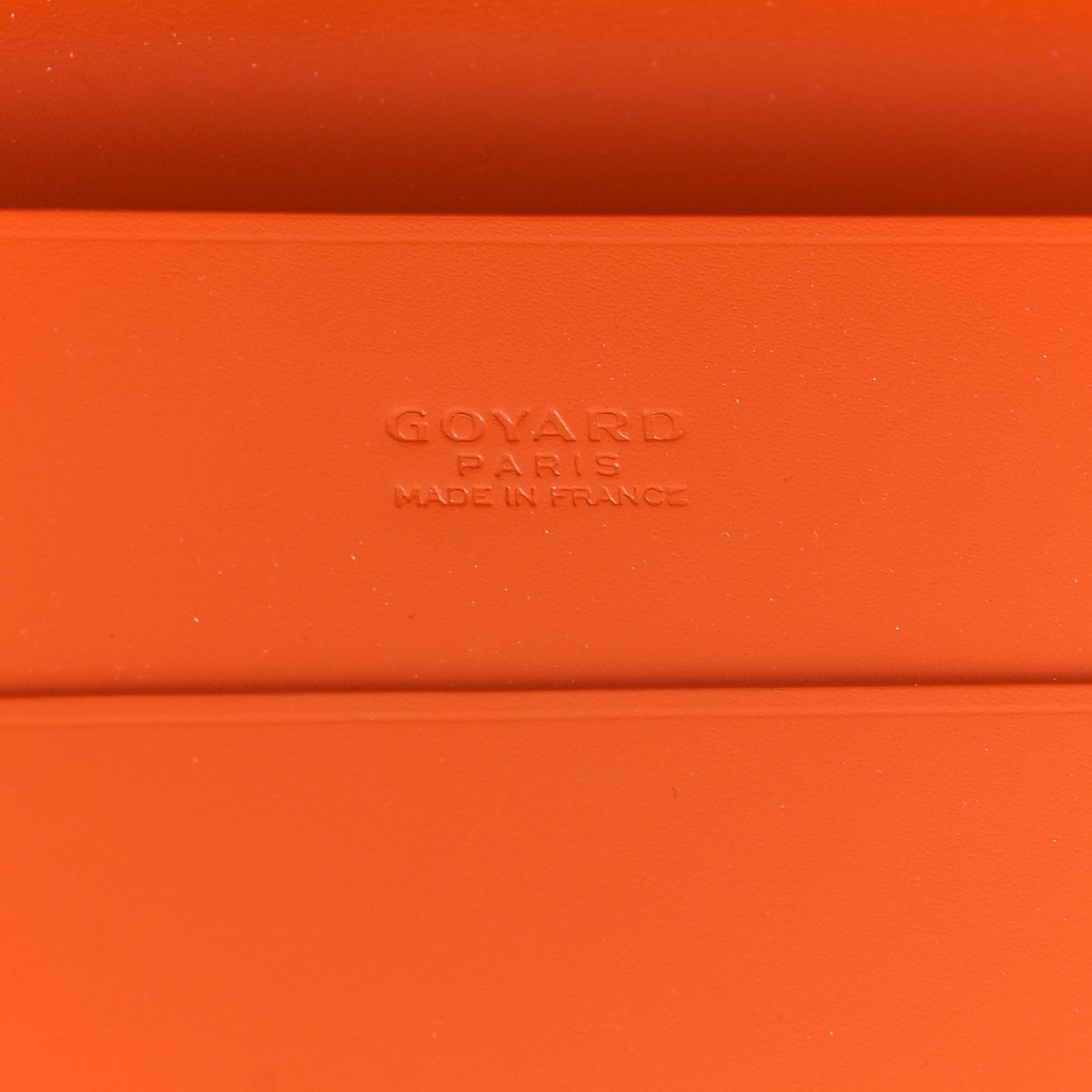 Goyard Goyardine Richelieu Wallet Orange 6 of 6