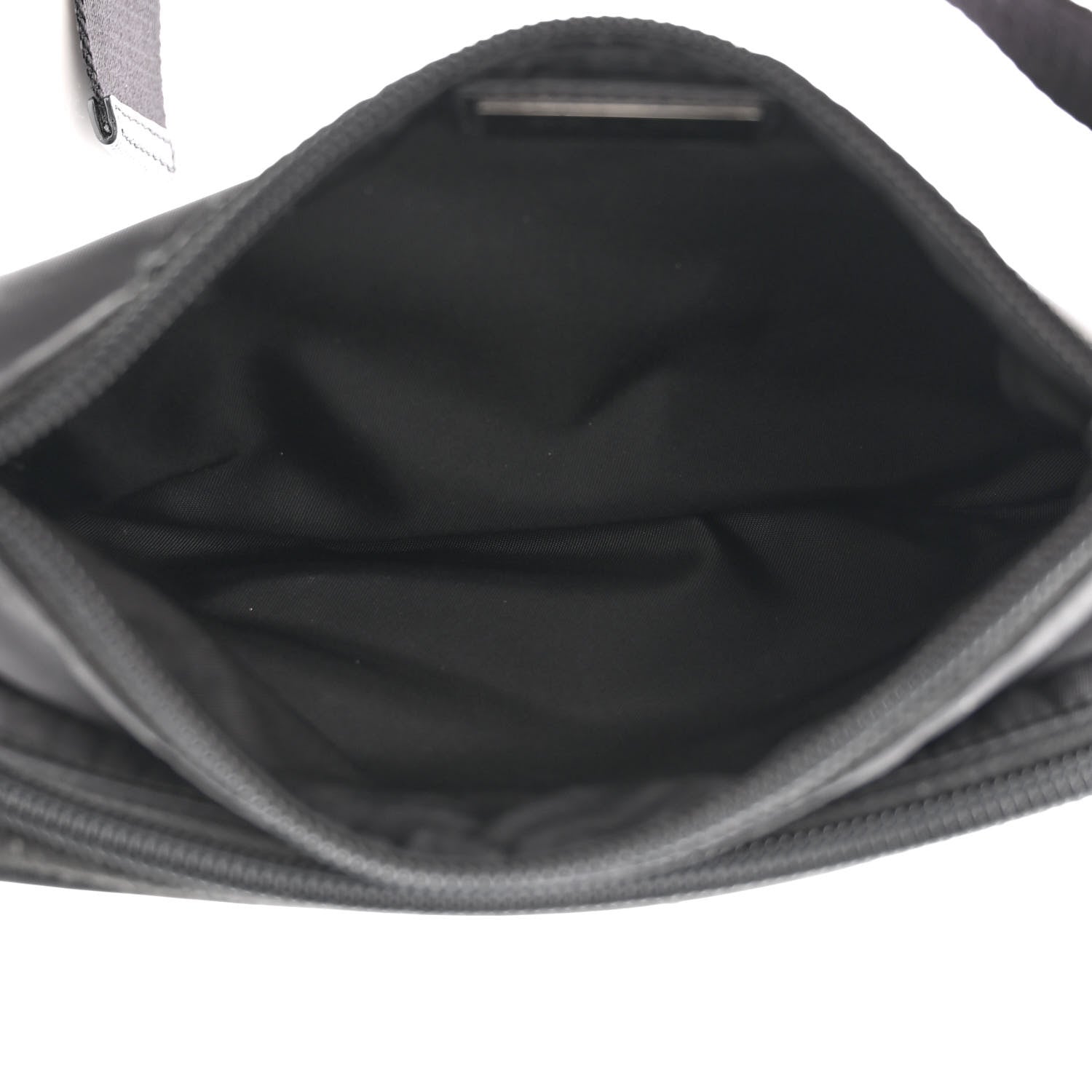 Prada Tessuto Nylon Saffiano Belt Bag Black 5 of 13