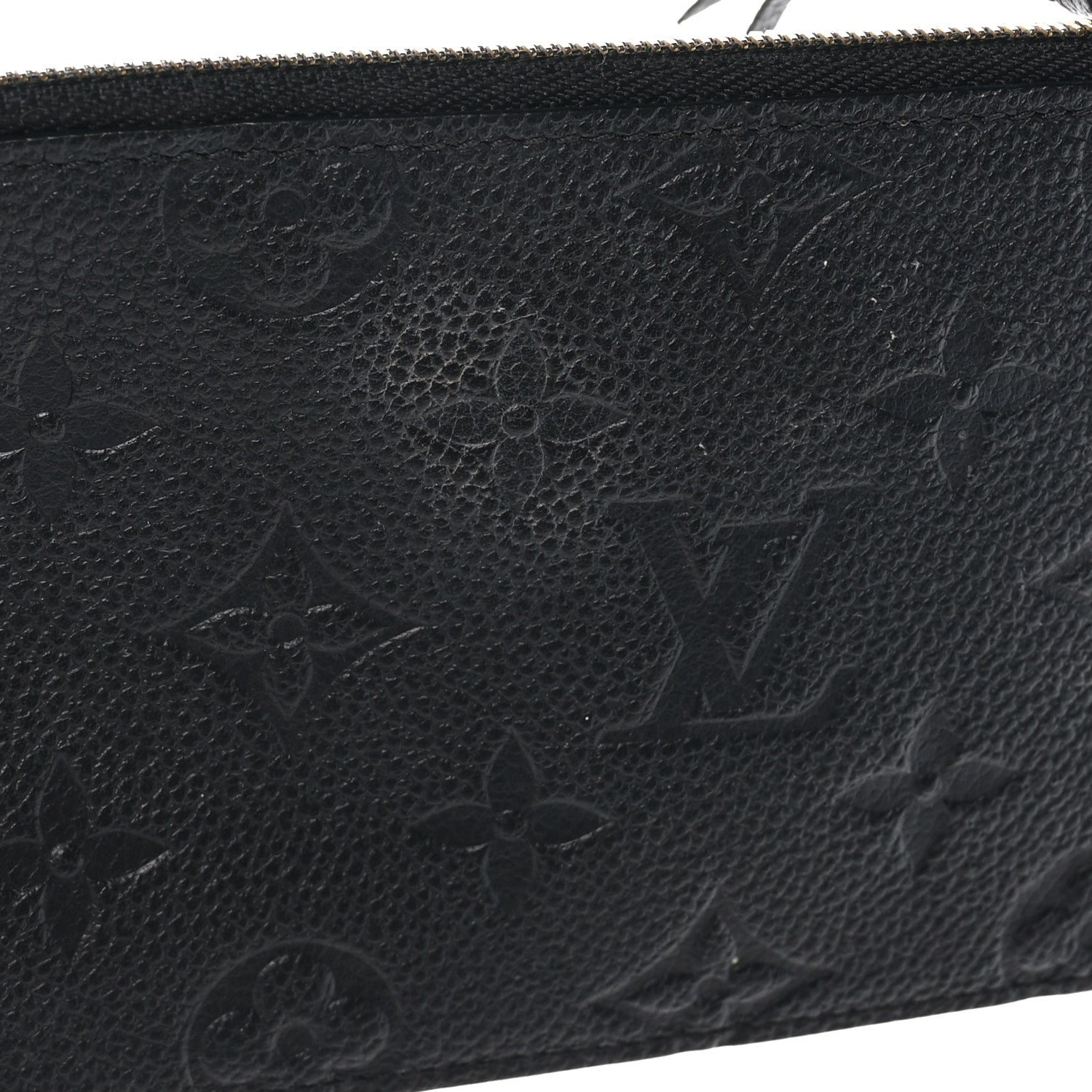 Louis Vuitton Empreinte Pochette Felicie Chain Wallet Black 7 of 10