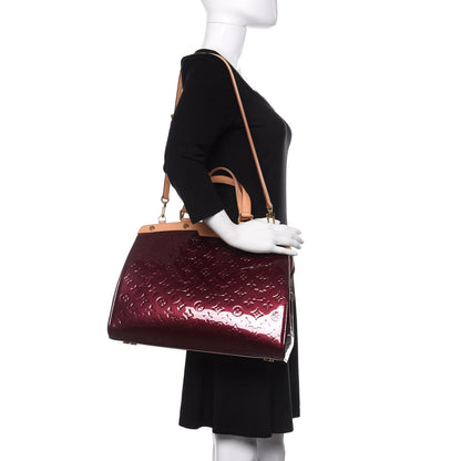 Louis Vuitton Vernis Brea GM Rouge Fauviste 2 of 10