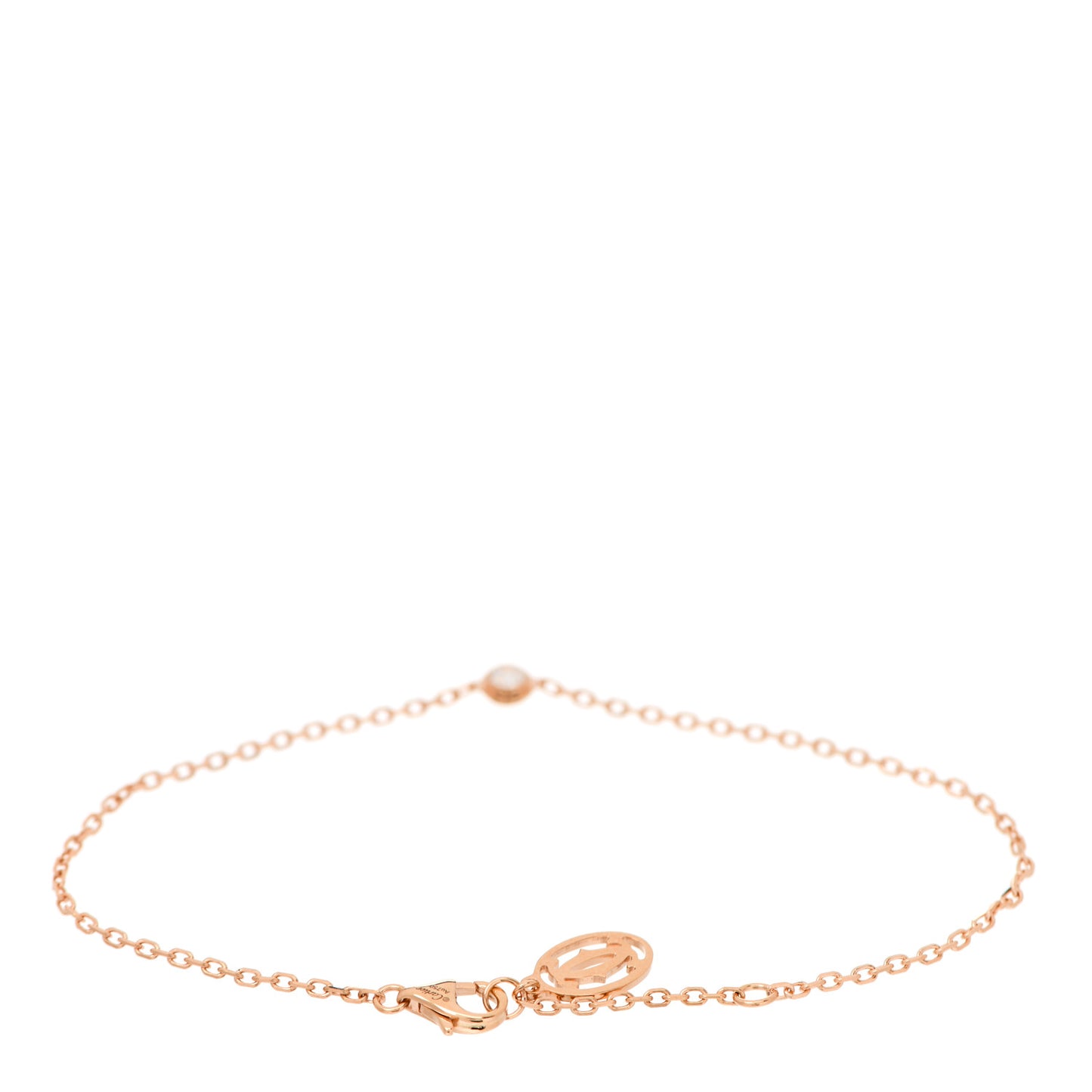 18K Pink Gold Diamond SM D'Amour Bracelet