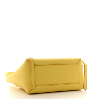 Celine Grained Calfskin Nano Belt Bag Citron 4 of 14