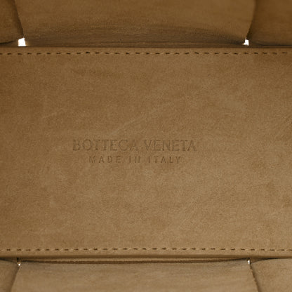 Bottega Veneta Grained Calfskin Maxi Intreccio Mini Arco Tote Porridge 7 of 16