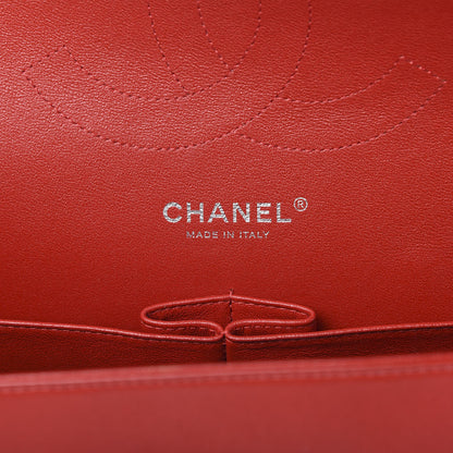 Chanel Lambskin Quilted Jumbo Double Flap Red 5 of 12