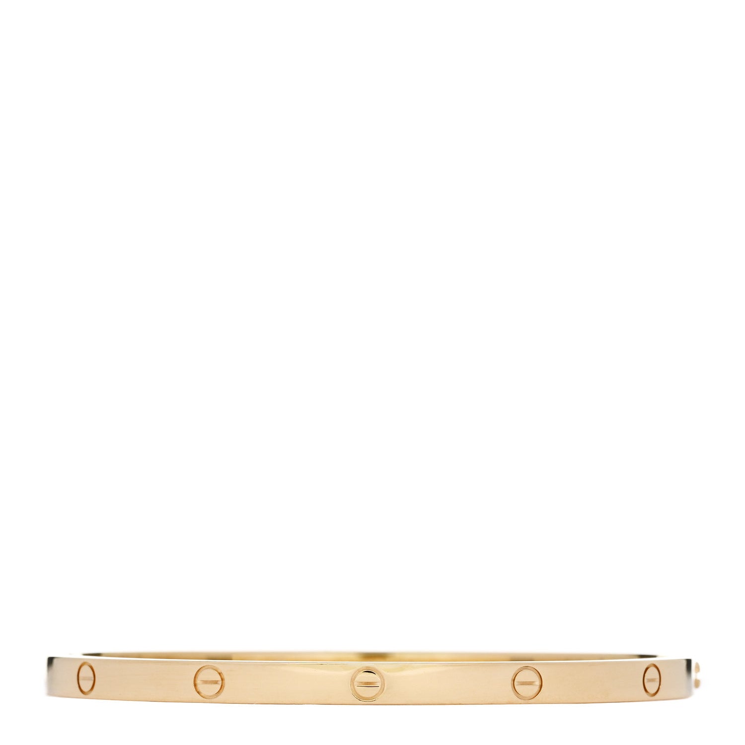 Cartier 18K Yellow Gold Small LOVE Bracelet 16 1 of 8