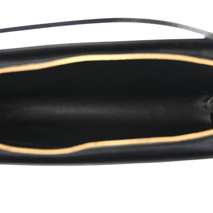 The Row Saddle Calfskin Dalia Baguette Shoulder Bag Black 5 of 10