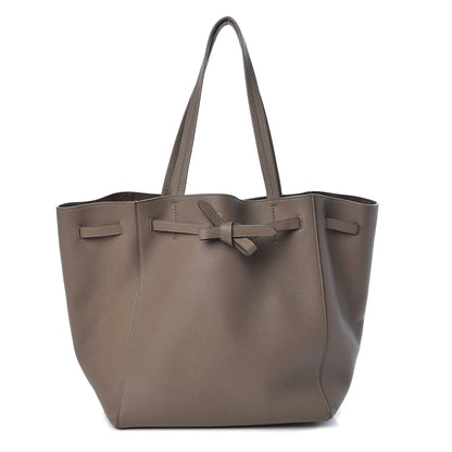 Celine Soft Grained Calfskin Small Belt Cabas Phantom Taupe 1 of 10