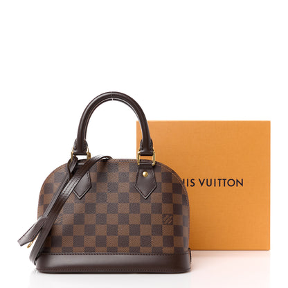 Louis Vuitton Damier Ebene Alma BB 16 of 16