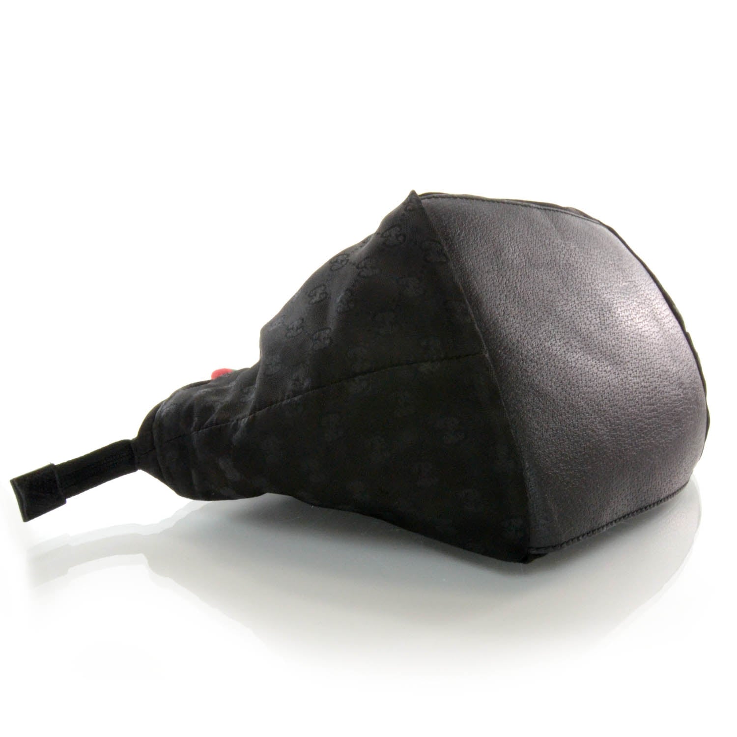 Gucci GG Monogram Small Web Handle Bucket Tote Black 4 of 7