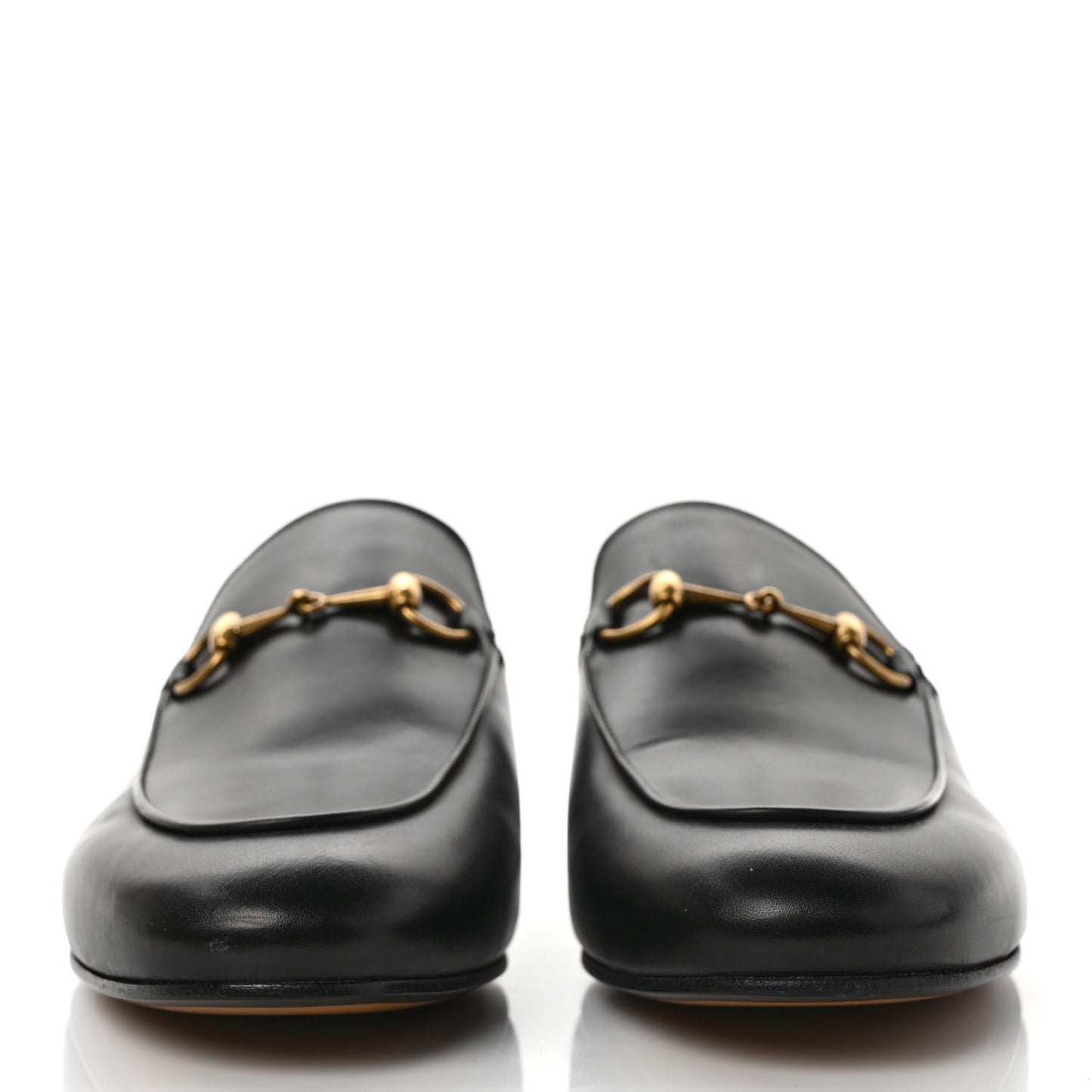 Calfskin Womens Princetown Slippers 39 Black