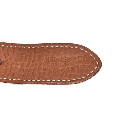 Hermes Taurillon Clemence Trim II 38 Gold 8 of 13