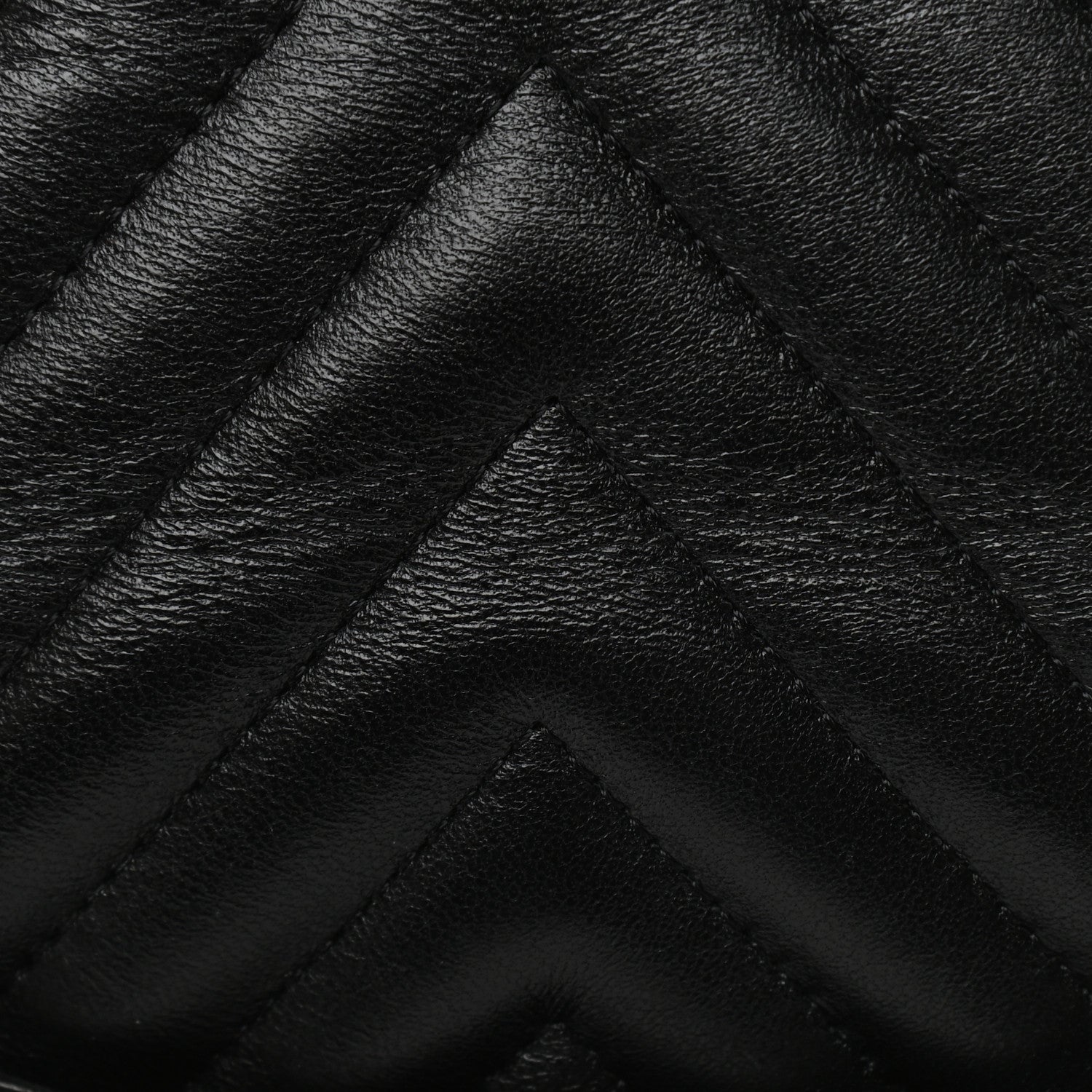 Chanel Lambskin Chevron Quilted Mini Square Flap Black 8 of 12