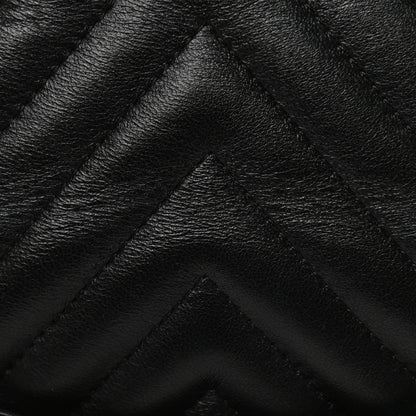 Chanel Lambskin Chevron Quilted Mini Square Flap Black 8 of 12