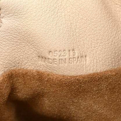 Loewe Calfskin Mini Flamenco Knot Clutch Angora 7 of 13