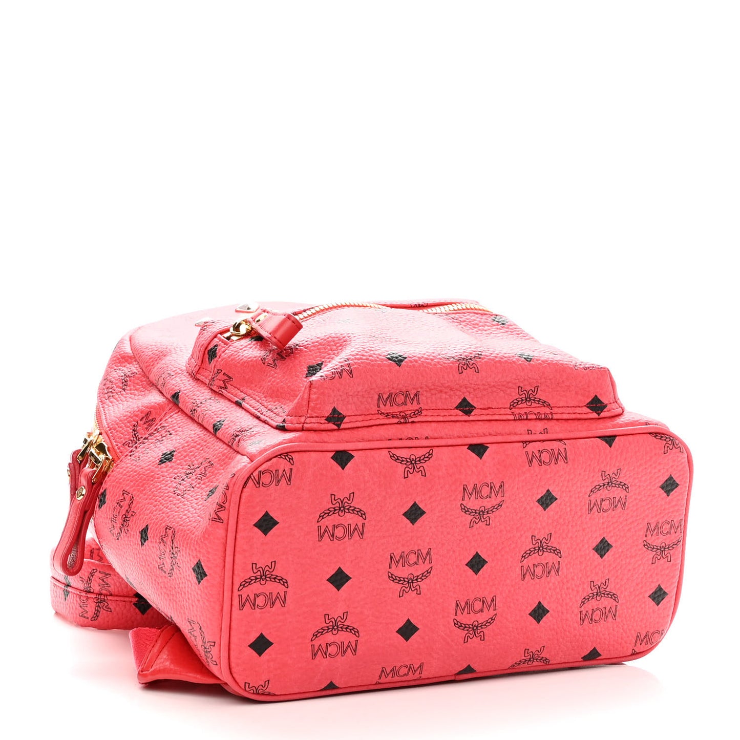 Visetos Studded Small Stark Backpack Red