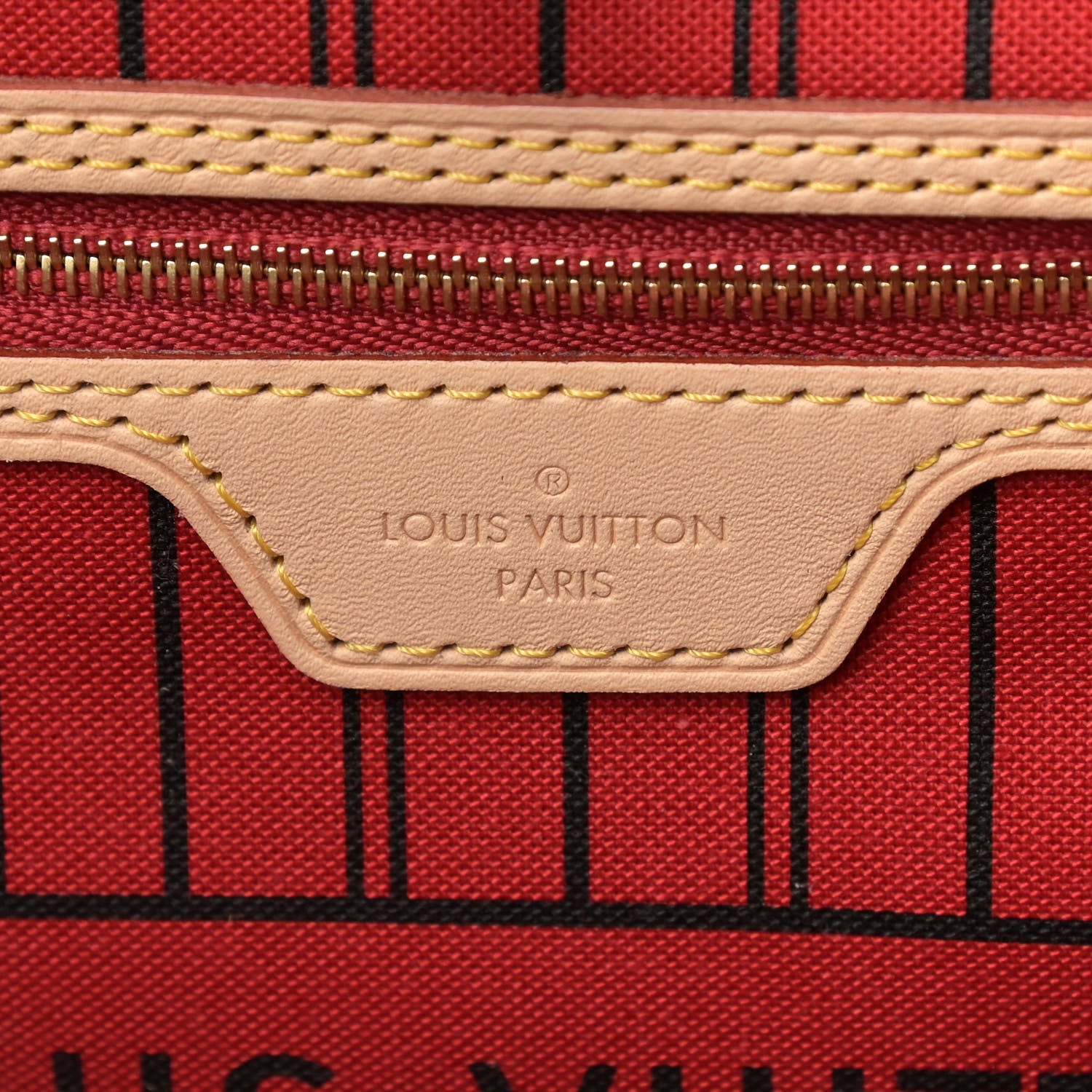 Louis Vuitton Monogram Neo Neverfull MM Cherry 6 of 8