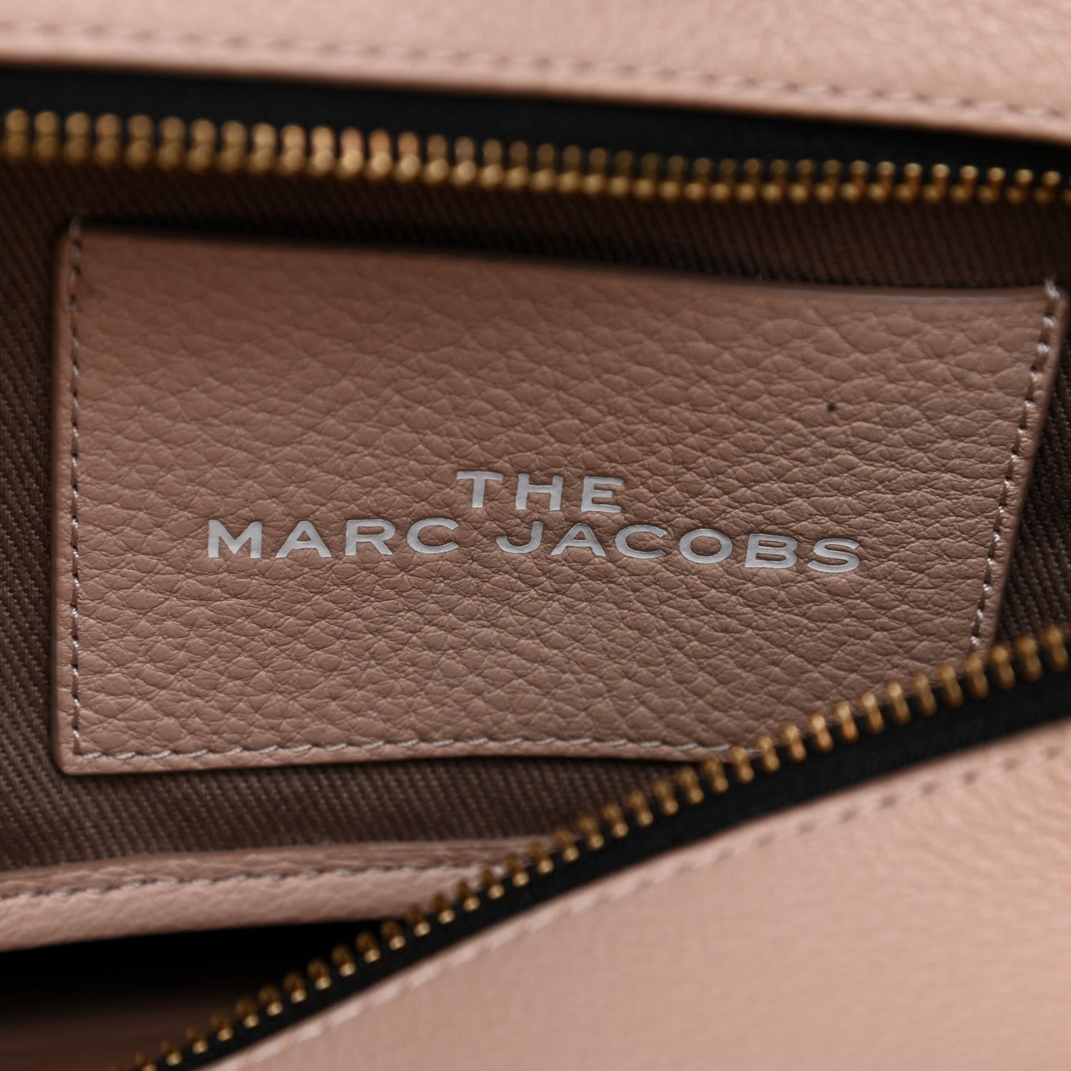 Marc Jacobs Grained Calfskin Small The Tote Bag Rose Dust 7 of 10
