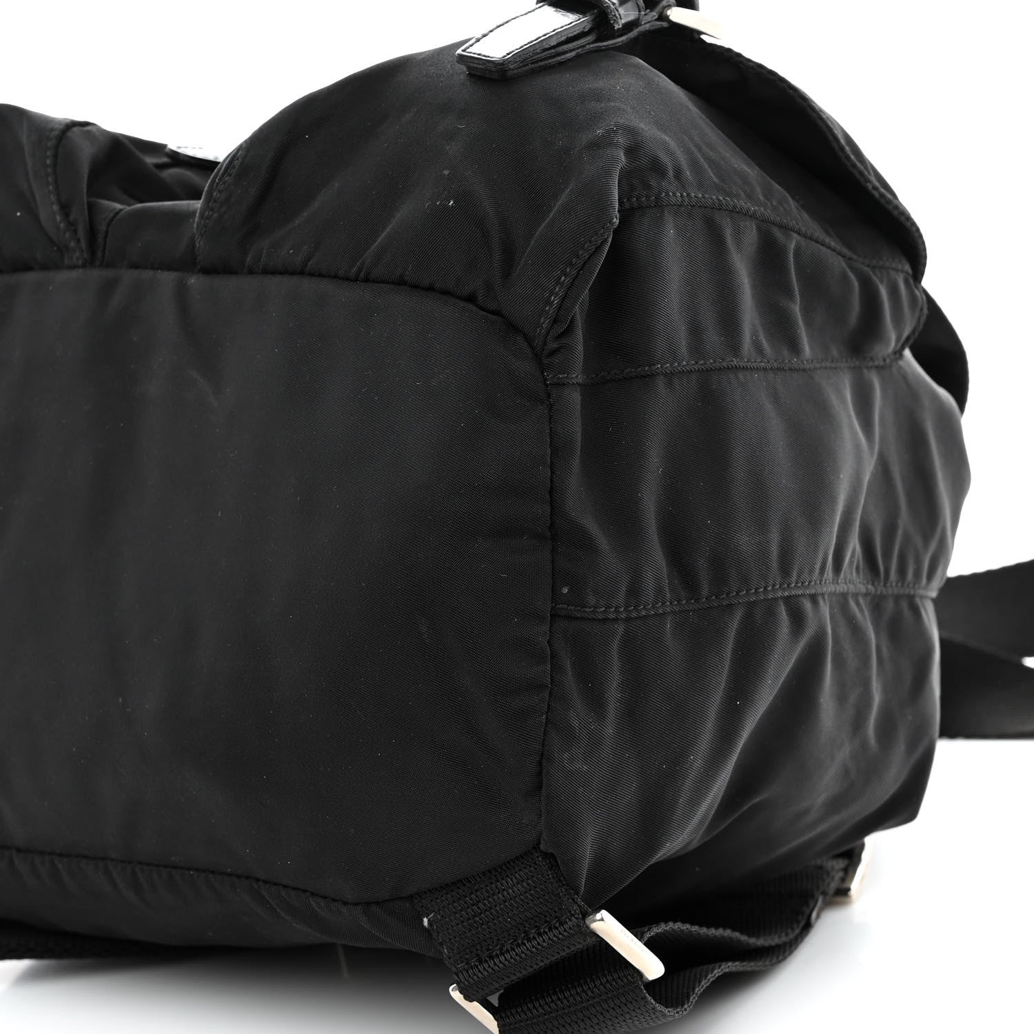 Prada Tessuto Nylon Vela Small Backpack Black 9 of 9
