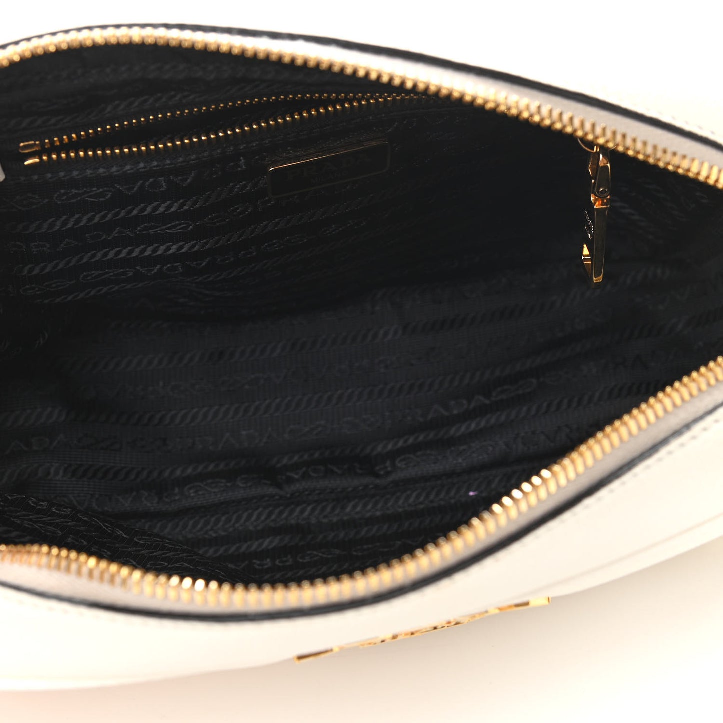 Vitello Phenix Camera Bag Bianco