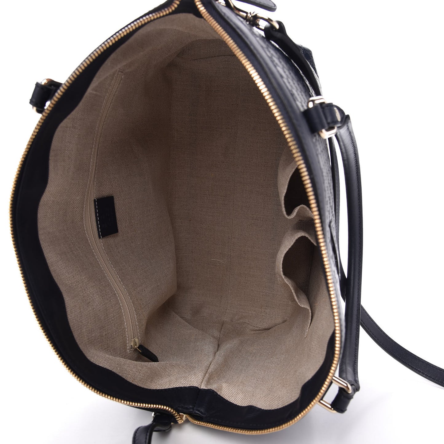 Soft Microguccissima Dome Satchel Navy