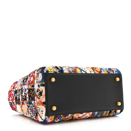Christian Dior Embroidered Patchwork Peace And Love Medium Lady Dior Multicolor 4 of 10