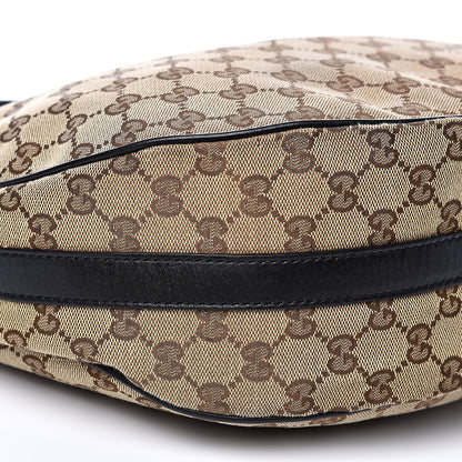 Gucci Monogram Medium GG Twins Hobo Black 8 of 14