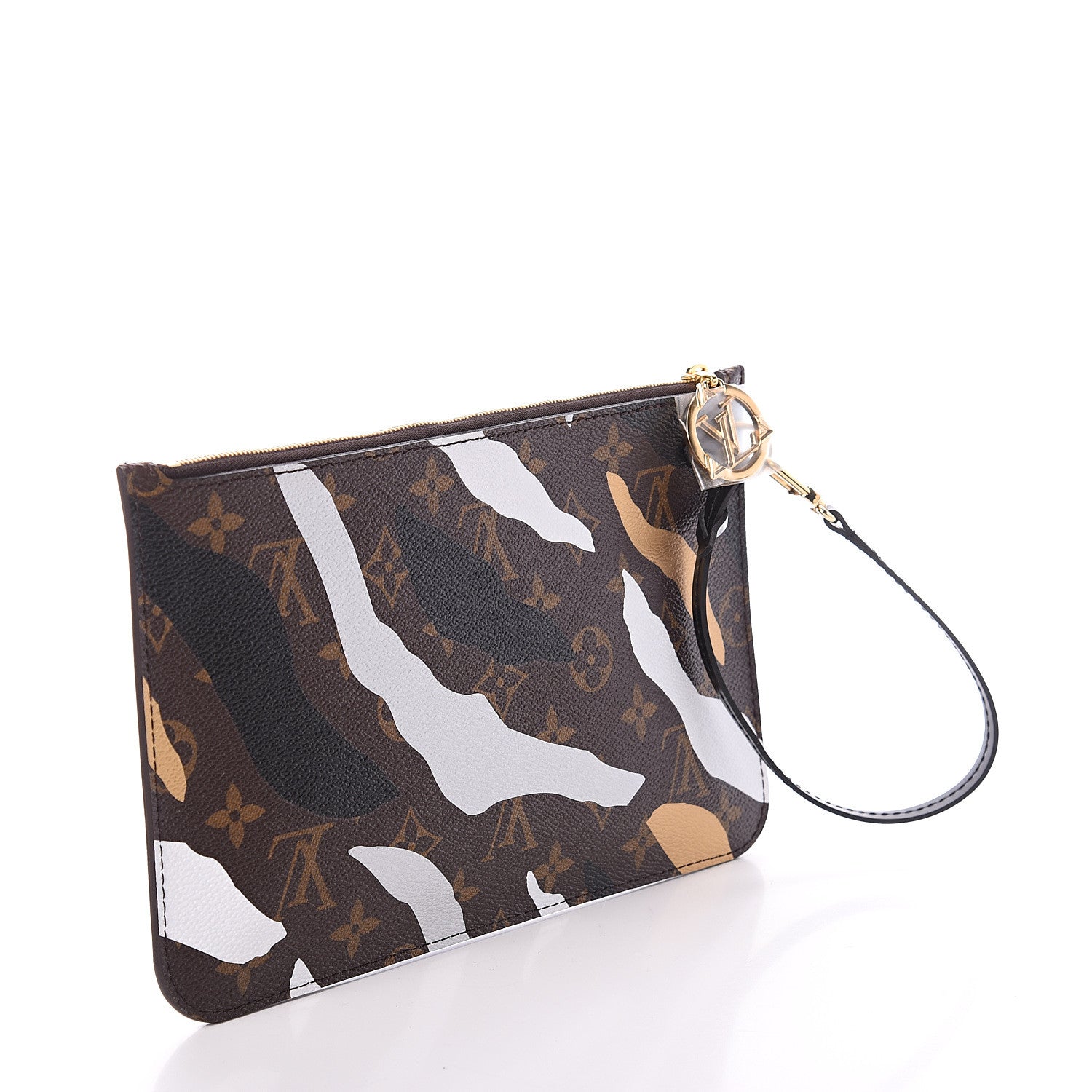 Louis Vuitton X LOL Monogram Neverfull MM GM Pochette Gold Silver 2 of 6